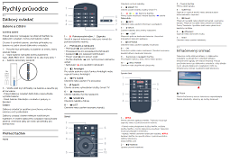 Český návod pro dálkový ovladač Philips RC4705 originální dálkový ovladač