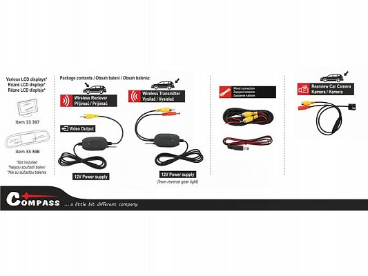 Kamera parkovací COMPASS 33592 INSERT