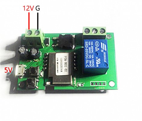 Modul Wi-Fi spínače Sonoff 5V/7-32V (Sonoff 5V/7-32V)