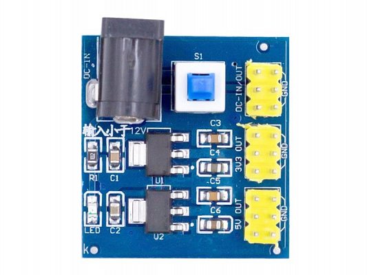 Napájecí modul 5V/3,3V/12V pro Arduino