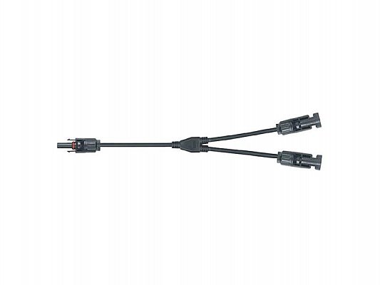 Kabel MC4 rozbočení 1x zdířka/ 2x konektor 30cm