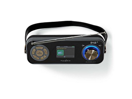 Rádio NEDIS RDDB5200BK