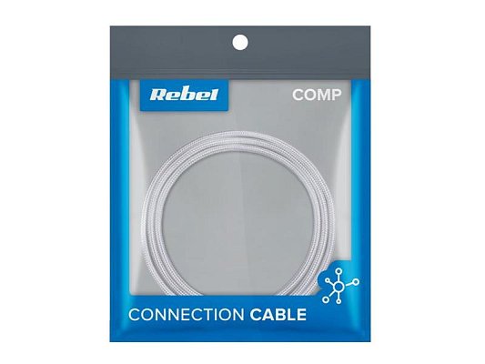 Kabel REBEL RB-6000-050-W USB/Micro USB 0,5m White