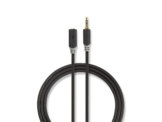 Kabel Jack 3,5mm konektor/Jack 3,5mm zdířka 3m NEDIS CABW22050AT30