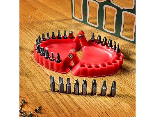 Sada bitů GADGET MASTER Denture Bits Holder 28ks