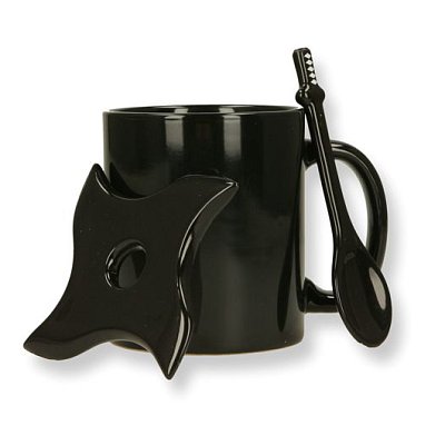 Hrnek s podtáckem GADGET MASTER Ninja Warrior Mug