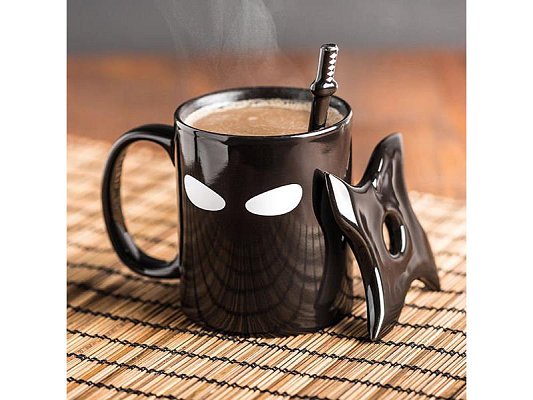 Hrnek s podtáckem GADGET MASTER Ninja Warrior Mug