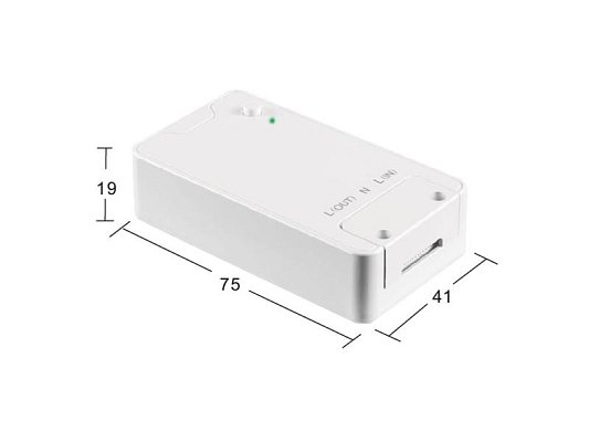 Smart spínač osvětlení IMMAX NEO 07731L 1-kanálový WiFi Tuya