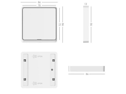 Smart sada vypínačů osvětlení IMMAX NEO 07506C ZigBee Tuya