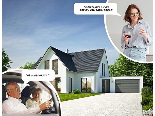 Smart ovladač garážových vrat IMMAX NEO 07706L ZigBee Tuya