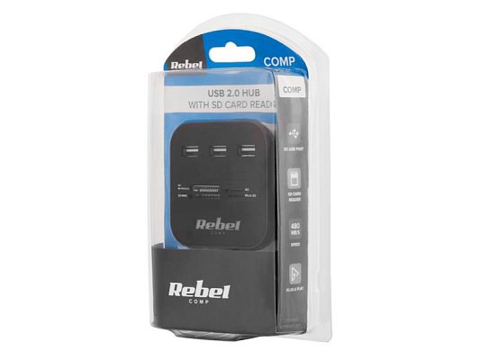 USB hub REBEL KOM1020