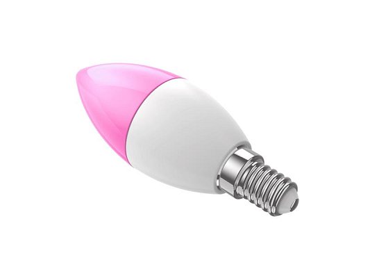 Smart LED žárovka E14 5W RGB CCT WOOX R9075 WiFi Tuya