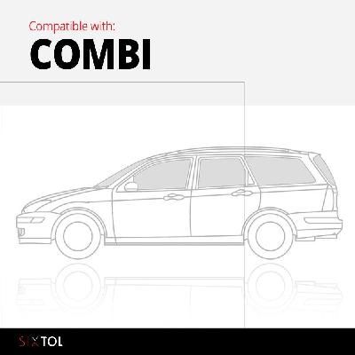 Vana do kufru gumová Škoda Octavia II Combi (1Z) (04-13) SIXTOL