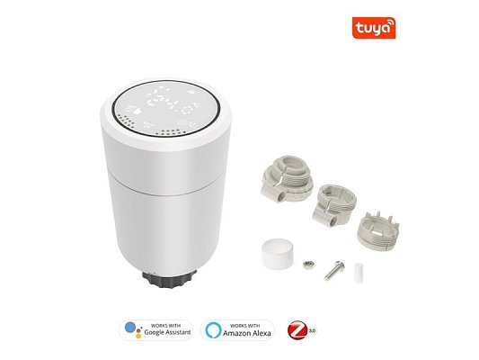 Smart termostatická hlavice IMMAX NEO 07732L ZigBee Tuya