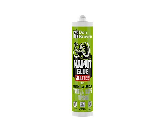 Lepidlo DEN BRAVEN MAMUT MULTI vysokopevnostní 290ml šedé