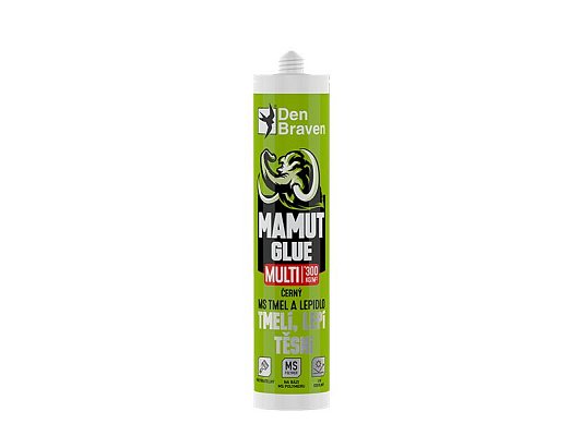 Lepidlo DEN BRAVEN MAMUT MULTI vysokopevnostní 290ml černé