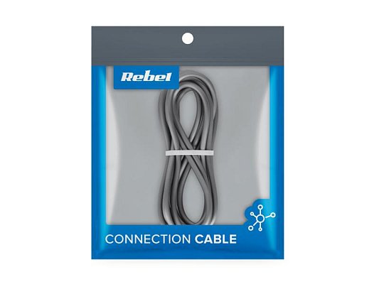 Kabel REBEL RB-6010-100-B USB 3.0/micro USB 0,1m