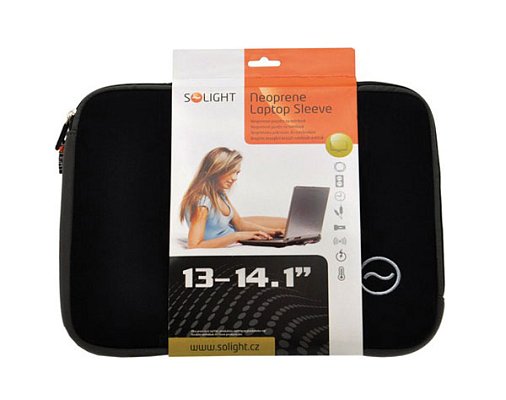 Pouzdro na notebook SOLIGHT 1N21 neopren 13"-14,1"