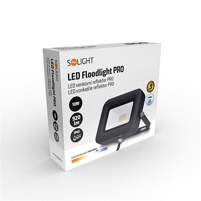 LED reflektor SOLIGHT WM-10W-L Pro 10W