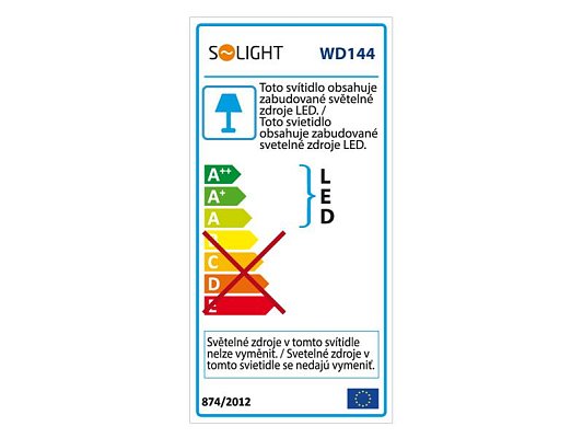 LED panel SOLIGHT WD144 24W