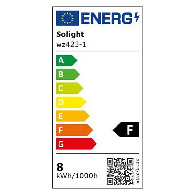 Žárovka LED E14 8W bílá teplá SOLIGHT WZ423-1