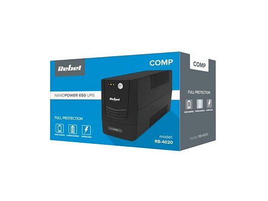 UPS REBEL RB-4020 Nanopower 650VA