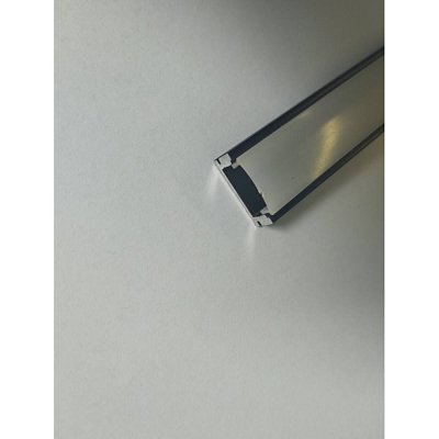 Hliníkový profil s difuzorem pro LED pásky do šíře 12mm. Barva difuzoru: mléčná