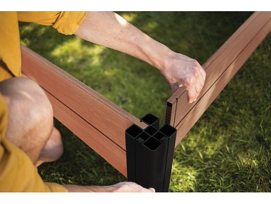 Vyvýšený záhon KETER Vista Modular Garden Bed Brown