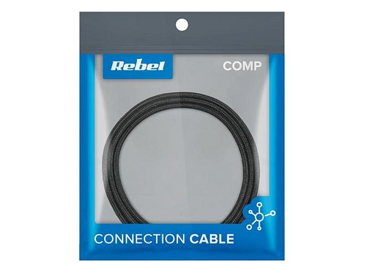 Kabel REBEL RB-6000-050-B USB/Micro USB 0,5m Black