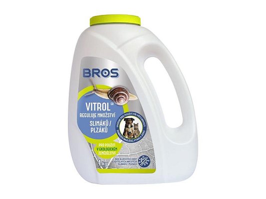 Přípravek proti slimákům BROS Vitrol 1kg