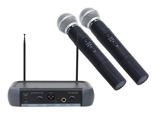 Sada bezdrátových mikrofonů BLOW PRM 902