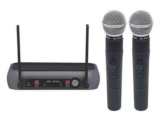 Sada bezdrátových mikrofonů BLOW PRM 902