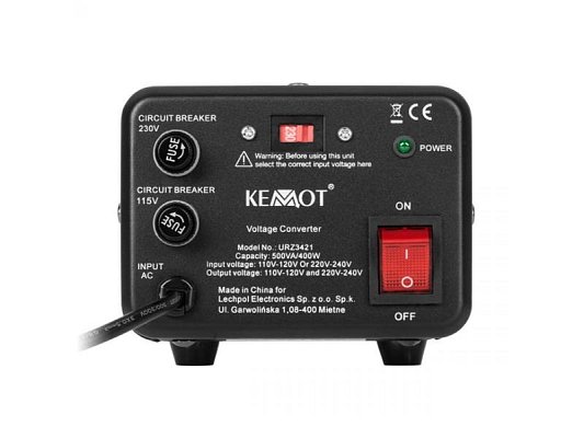 Měnič napětí KEMOT URZ3421 400 W / 500 VA