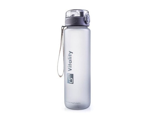 Láhev na vodu G21 1000ml Ice Grey