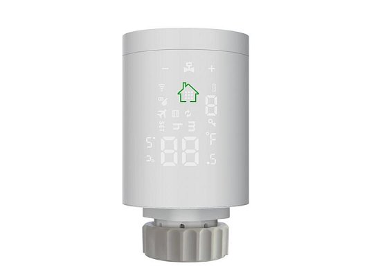 Smart termostatická hlavice MOES Thermostatic Radiator Valve TS0601 ZigBee Tuya