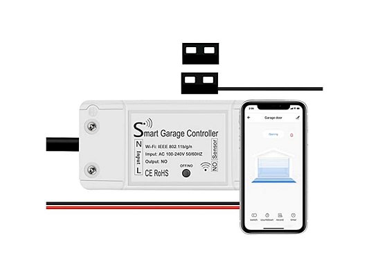 Smart ovladač garážových vrat MOES Garage Door Opener Controller WiFi Tuya