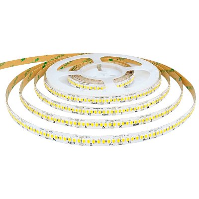 Led pásek 240LED/metr; teplá bílá; 22W/m; IP20; 1m; 3000K; 12V