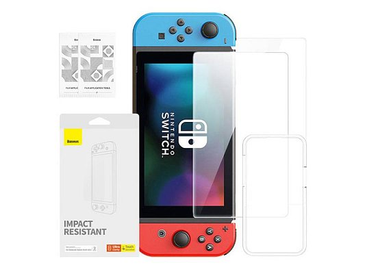 Tvrzené sklo BASEUS Screen Protector pro Nintendo Switch OLED 2021