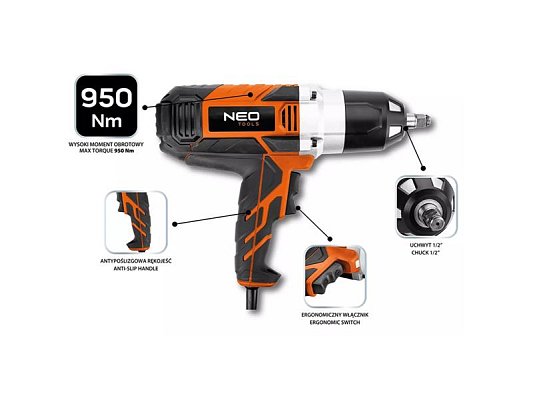 Utahovák rázový NEO TOOLS 04-720