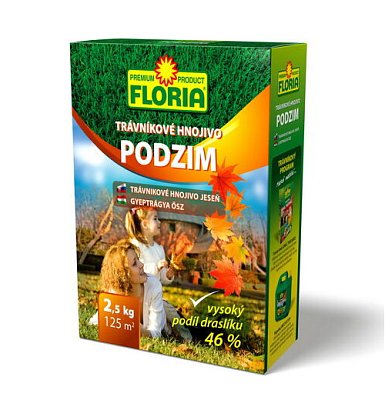 Trávníkové hnojivo FLORIA Podzim 2,5kg