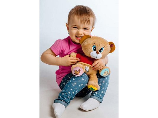 Dětský plyšový medvídek TEDDIES Tedík 30cm česky mluvící