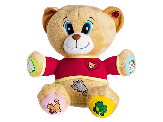 Dětský plyšový medvídek TEDDIES Tedík 30cm česky mluvící