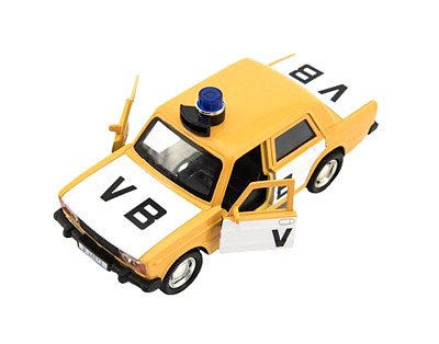 Dětské policejní auto TEDDIES VB 12cm