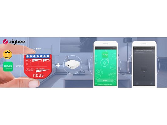 Smart Switch NOUS B2Z ZigBee Tuya