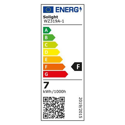 Žárovka LED GU10 7W SPOT bílá přírodní SOLIGHT WZ319A-1