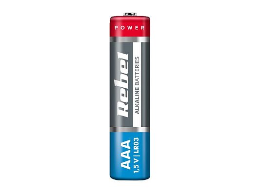 Baterie AAA (R03) alkalická REBEL Alkaline Power 2ks / blistr BAT0066B