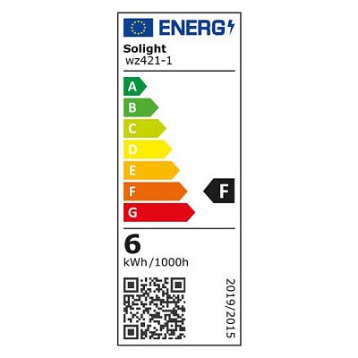 Žárovka LED E14 6W bílá studená SOLIGHT WZ421-1