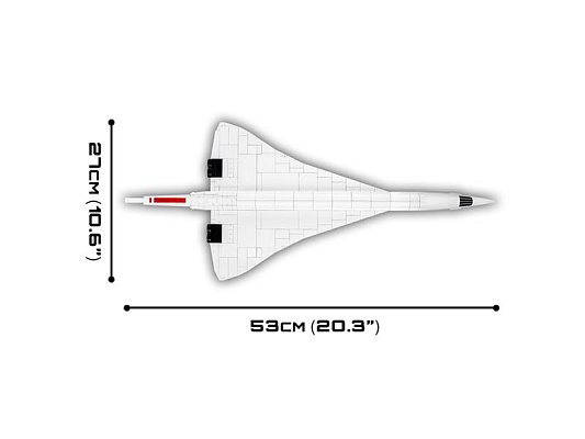 Stavebnice COBI 1917 Concorde z Brooklands Museum, 1:95, 455 k