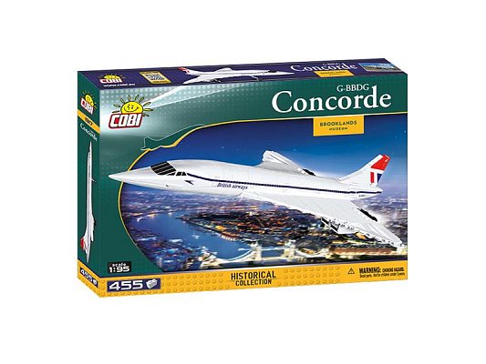 Stavebnice COBI 1917 Concorde z Brooklands Museum, 1:95, 455 k