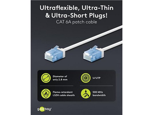 Kabel UTP RJ45/RJ45 GOOBAY 74244 0,15m